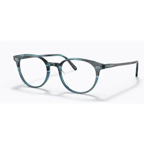 Oliver Peoples 0OV 5429U Mikett 1672 Teal Vsb Round Unisex Eyeglasses