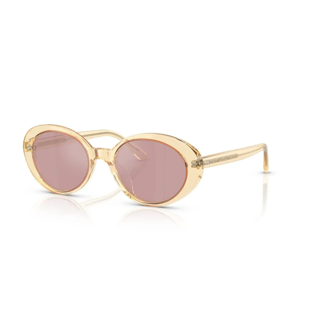 Oliver Peoples Lumar OV 5565SU Becr/pink Satin Mirror Polar 1792/AK Sunglasses
