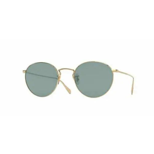 Oliver Peoples 0OV1186S Coleridge Sun 514556 Gold Sunglasses - Frame: Gold, Lens: Blue