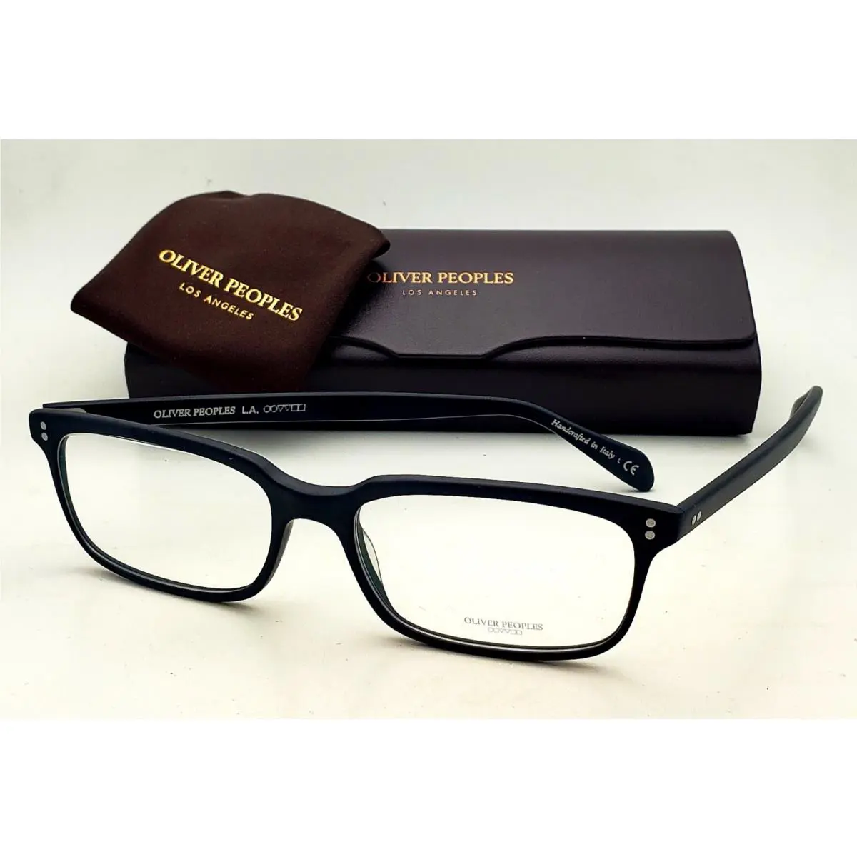 Oliver Peoples Eyeglasses Denison OV 5102 1031 56-17 150 Matte Black Frames