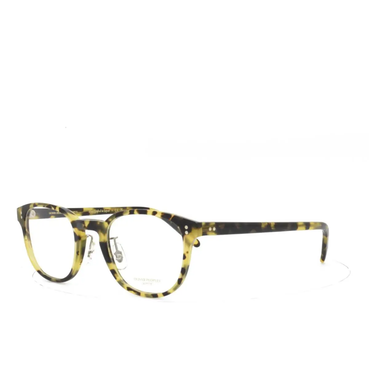 Oliver Peoples Eyeglasses Asian Fit OV5219FM Fairmont Round Panto Nose Bridge 1 - Frame: Tortoise