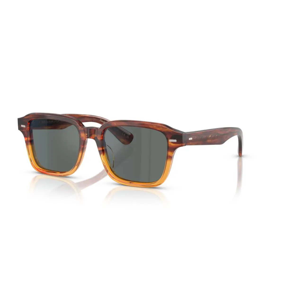 Oliver Peoples OV 5562SU Dark Amber Gradient/royal Blue 1754W5 Sunglasses - Frame: Dark Amber Gradient, Lens: Royal Blue