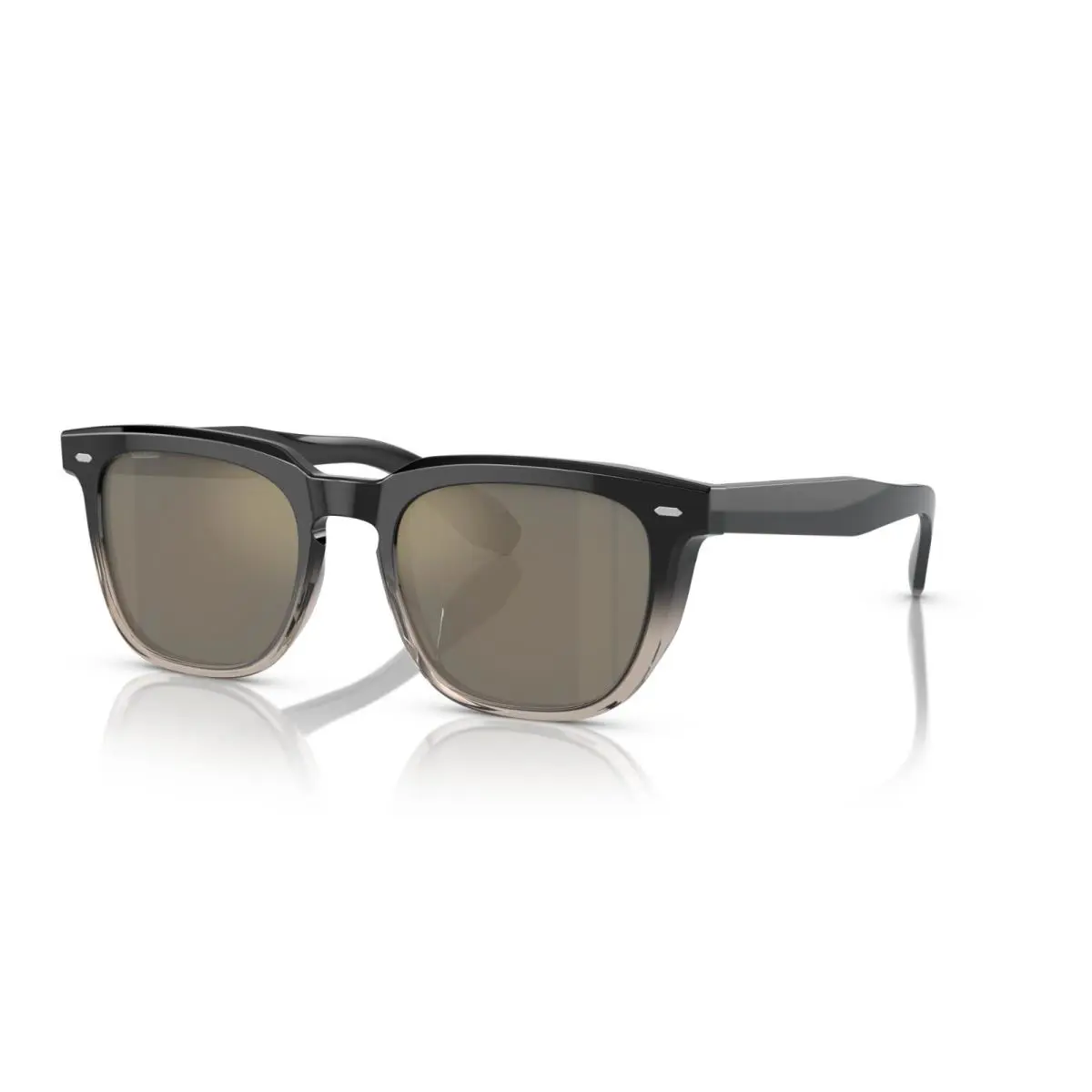 Oliver Peoples N.06 Sun OV 5546SU Shaded Ink/golden Grey 1780/39 Sunglasses - Frame: Shaded Ink, Lens: Golden Grey Mirrored