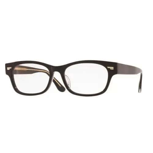 Oliver Peoples 0OV7982 Denton BK Black Square Men`s Eyeglasses - Frame: Black, Lens: Clear