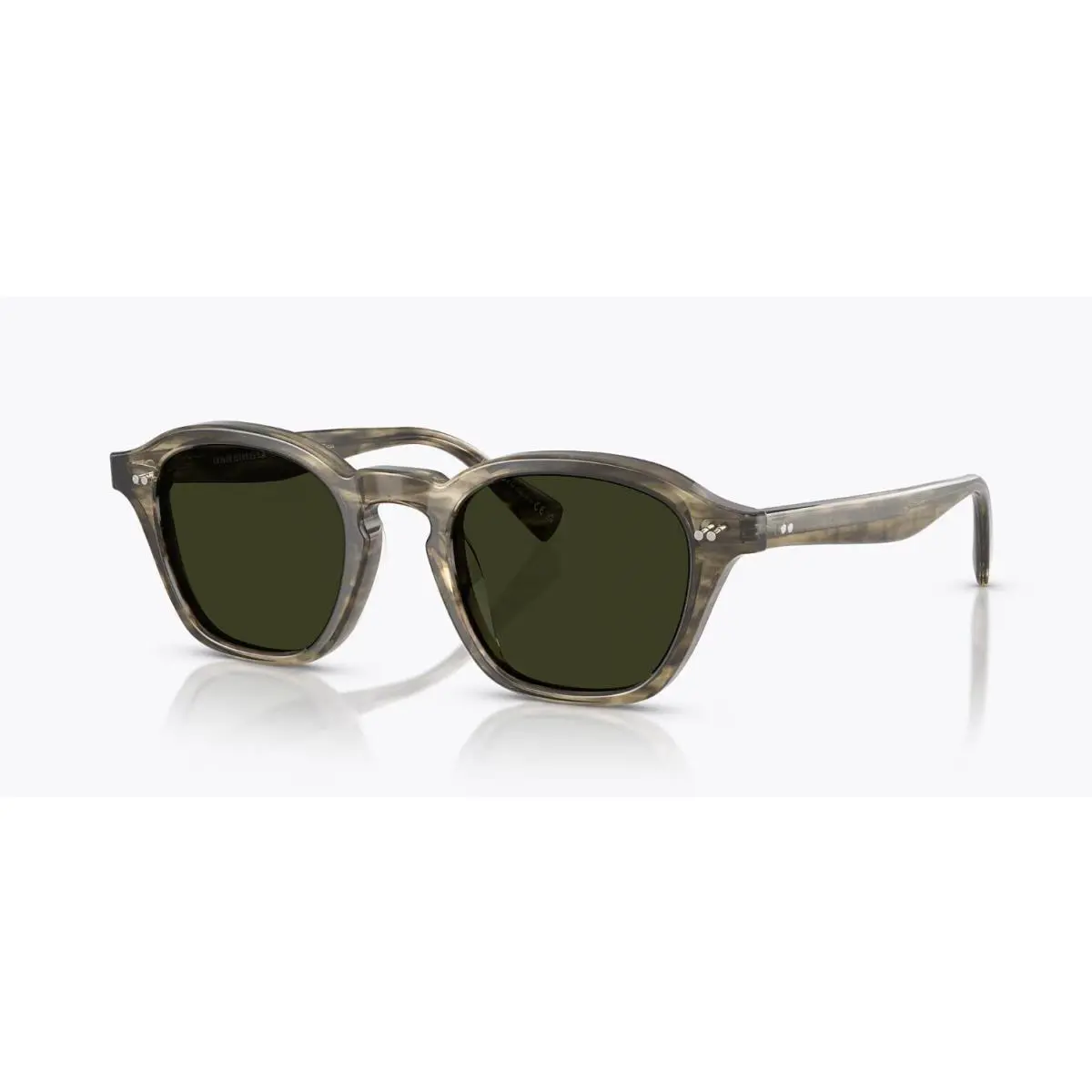 Oliver Peoples Eyles OV 5580SU Soft Olive Bark/G-15 Polar 1735/P1 Sunglasses