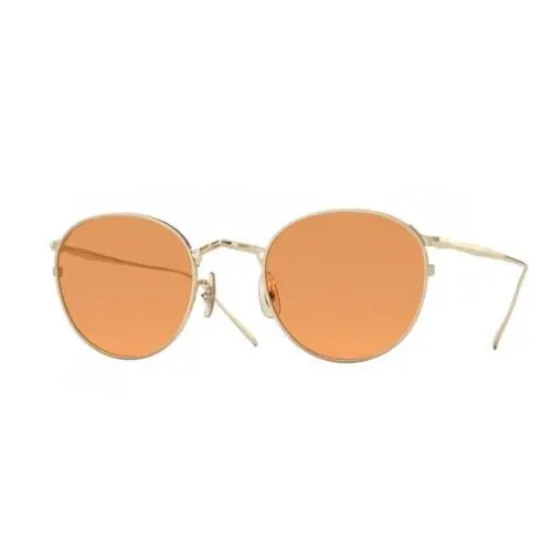 0OV1311ST G. Ponti 4 5035V9 Soft Gold/tangerine Unisex Sunglasses by Oliver Peoples