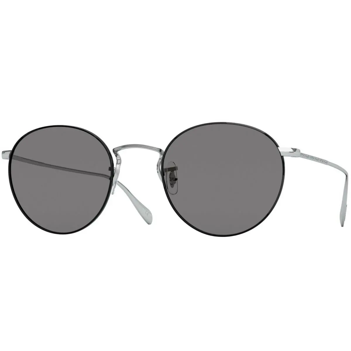 Coleridge Sun OV 1186S Silver/carbon Grey 5306/R5 Sunglasses by Oliver Peoples