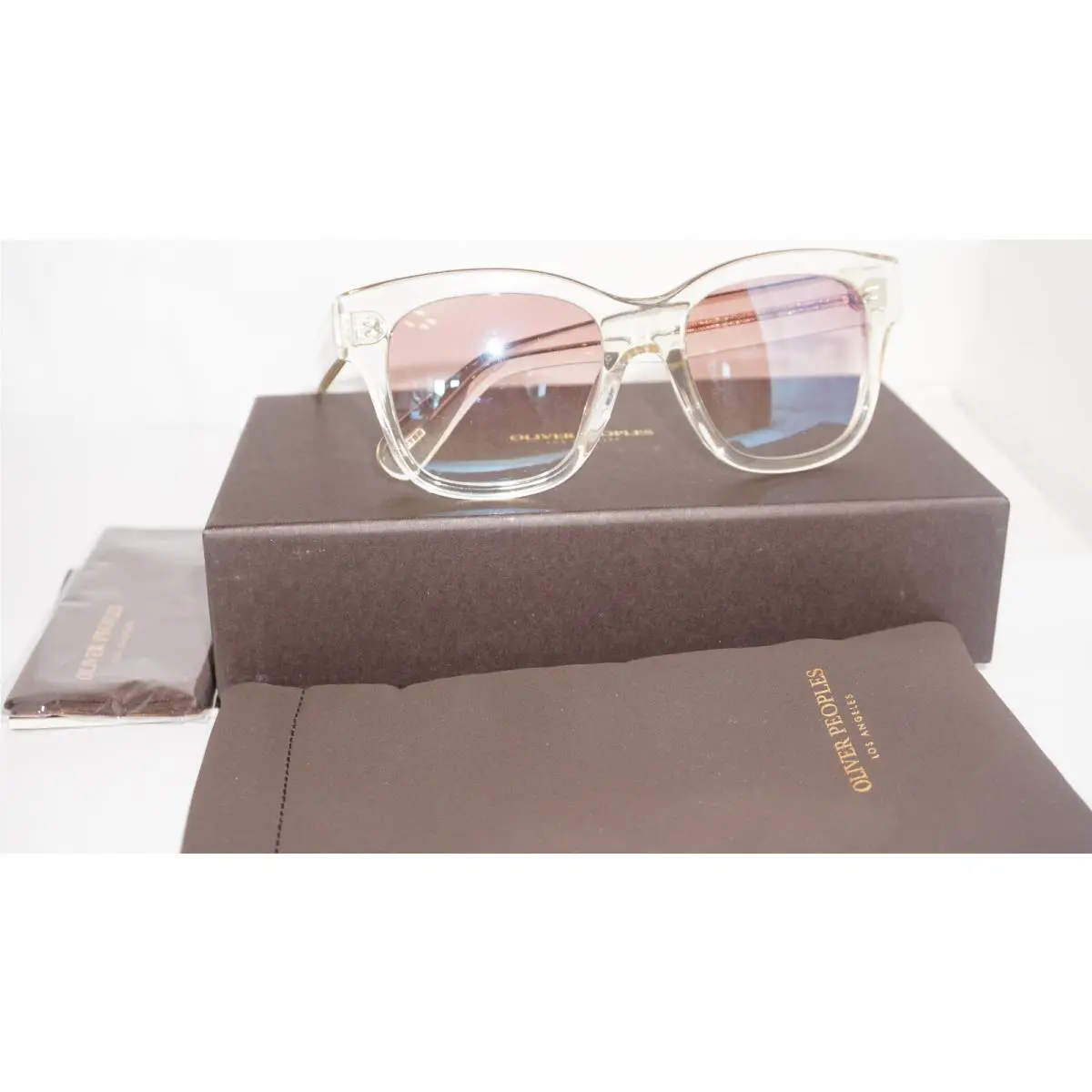Oliver Peoples Sunglasses Melery Clear Pink Gradient OV5442SU 1692H9 54 20 145