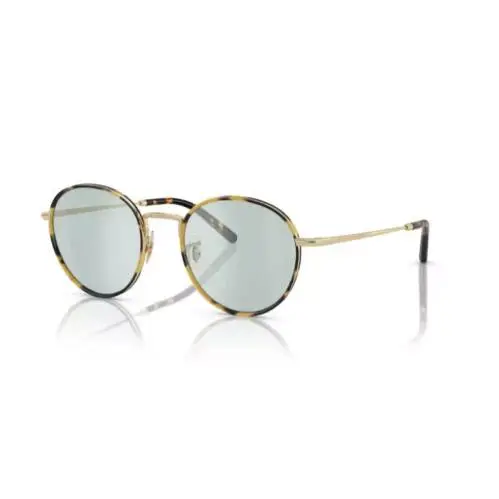 Oliver Peoples 0OV1333 Sidell 5035 Gold/dtb Round 49mm Men`s Eyeglasses