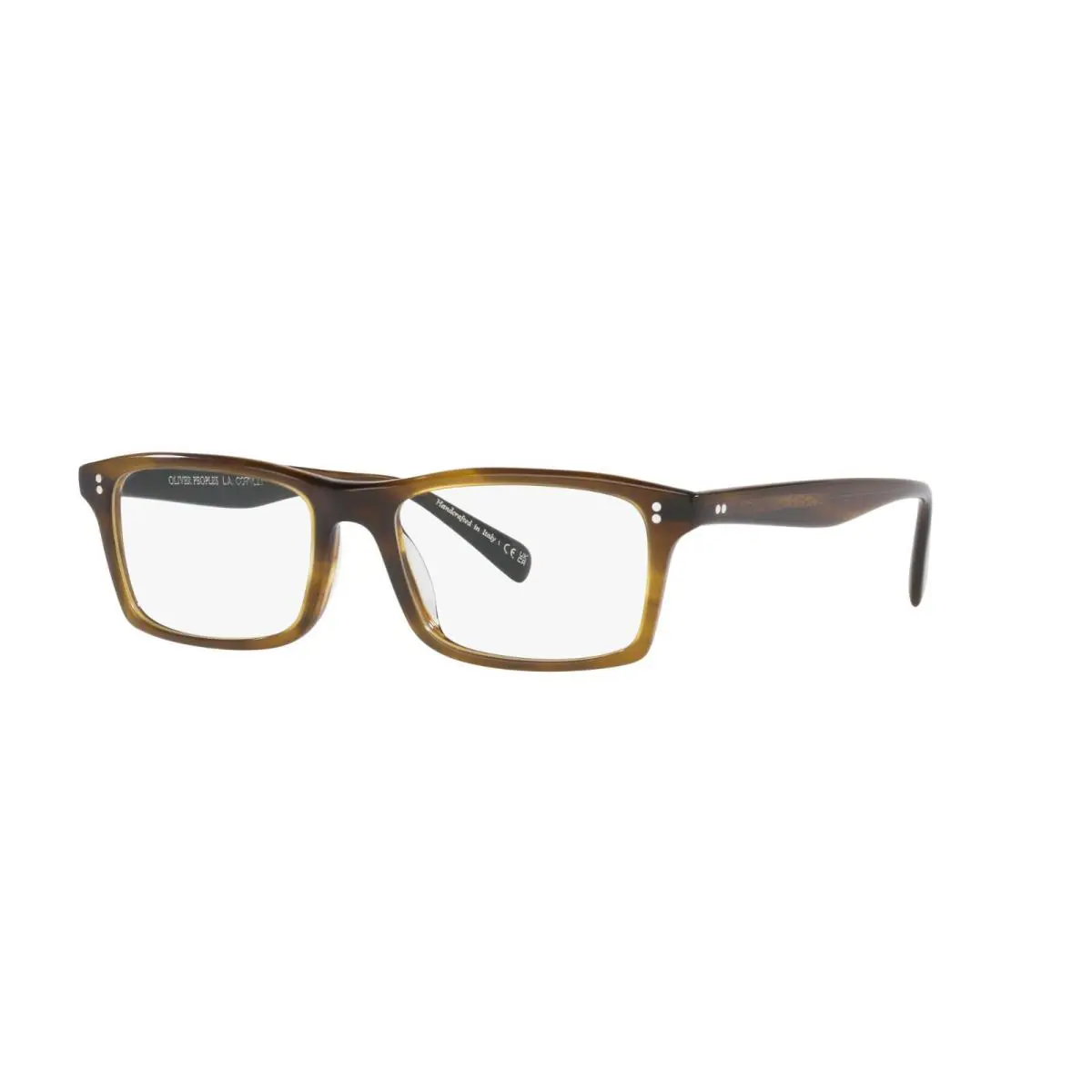 Oliver Peoples Myerson OV 5494U Striped Brown 1677 Eyeglasses - Frame: Striped Brown