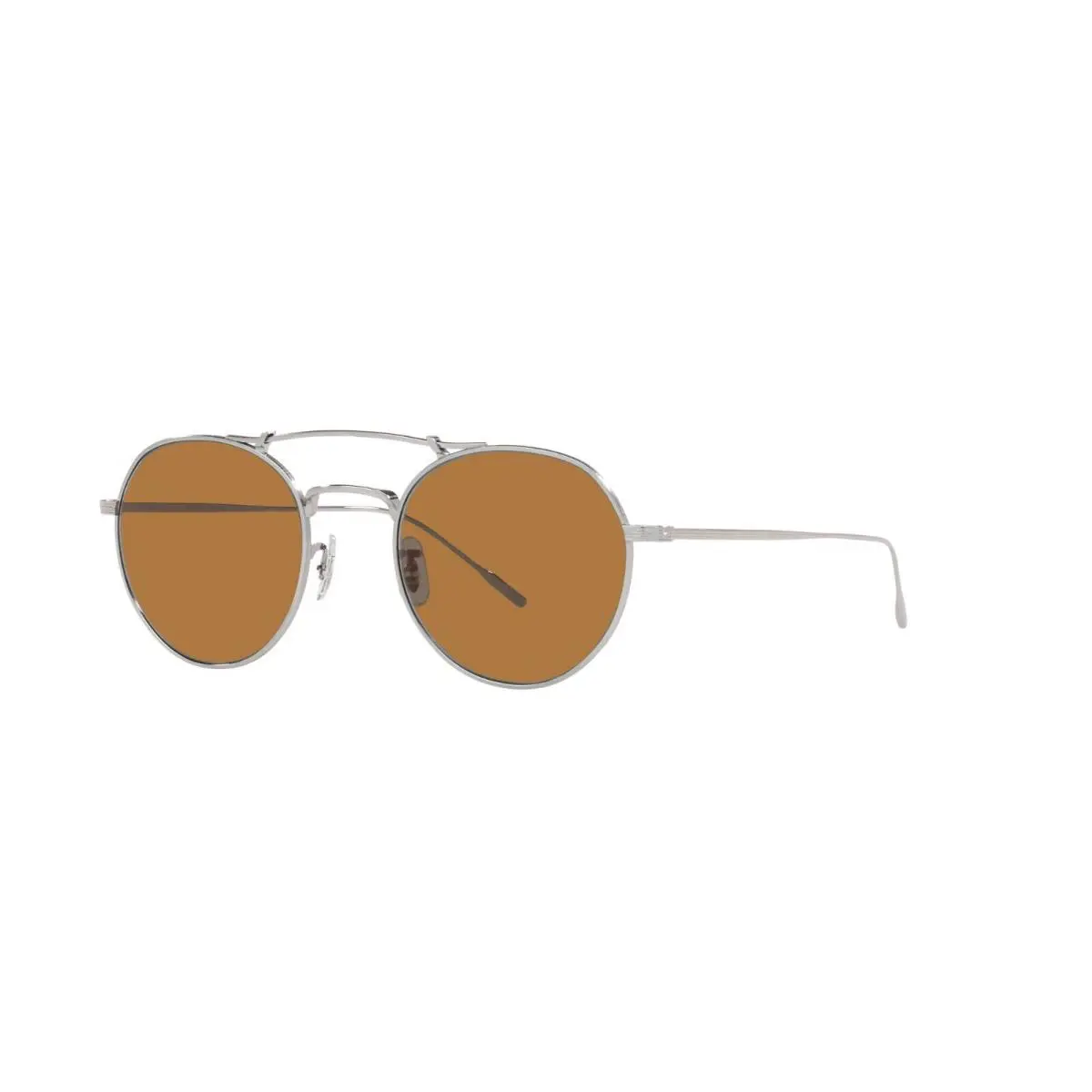 Oliver Peoples Reymont OV 1309ST Silver/brown 5036/53 Sunglasses - Frame: Silver, Lens: Brown