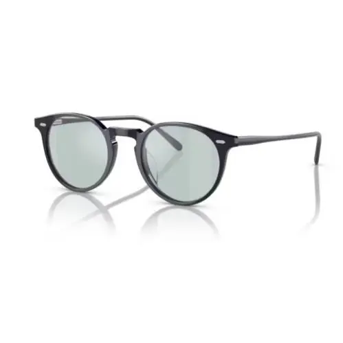 Oliver Peoples 0OV5529U 1771 Hanada Indigo Round 46mm Men`s Eyeglasses - Frame: Hanada Indigo
