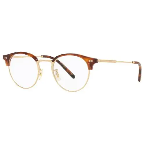 Unisex 46mm Brushed Gold Dark Mahogany Opticals OV5469-1007-46 by Oliver Peoples