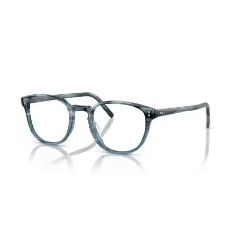 0OV 5219 Fairmont 1730 Dark Blue Vsb Cateye 45mm Men`s Eyeglasses by Oliver Peoples