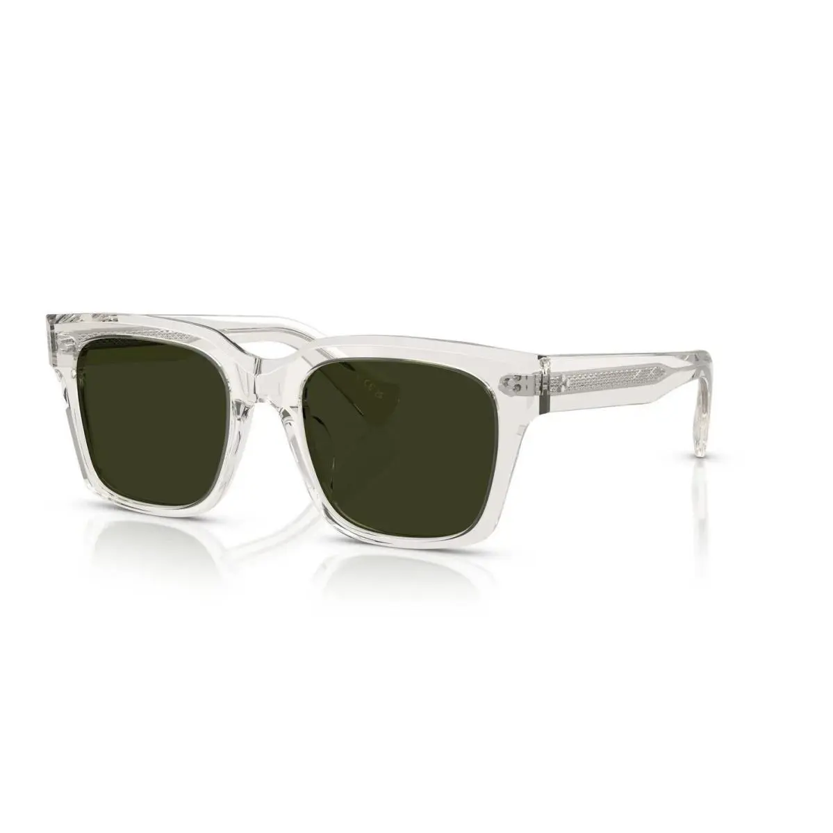 Oliver Peoples Ollice OV 5564SU Gravel/G-15 Green Polarized 1757/P1 Sunglasses - Frame: Gravel, Lens: G-15 Green Polarized