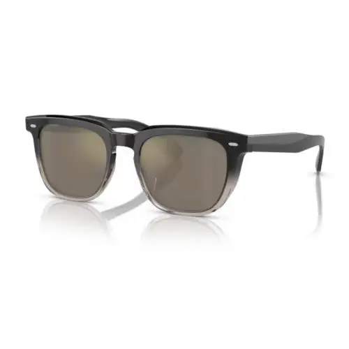 0OV5546SU N.06Sun 178039 Ink/grey Gold Tone Mirrored Sunglasses by Oliver Peoples