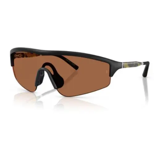 Oliver Peoples 0OV5560S R-7 700153 Semi Matte Black Clay Shield Men`s Sunglasses
