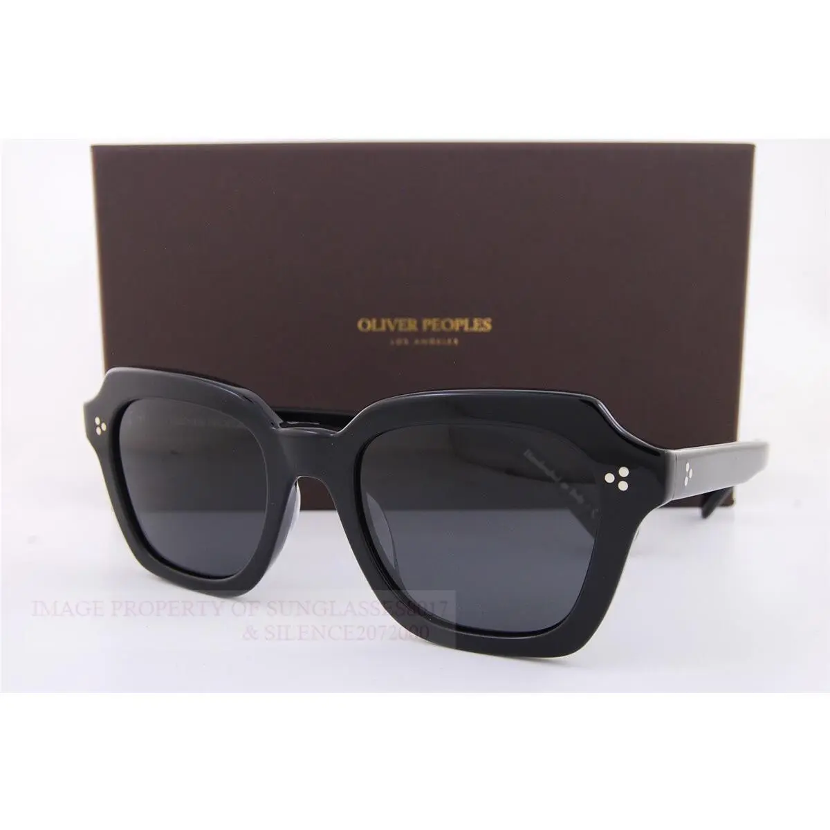 Sunglasses Kienna OV 5526/SU 100587 Black/dark Grey by Oliver Peoples
