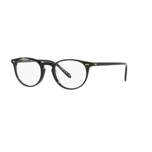 Oliver Peoples 0OV 5004 Riley-r 1005 Black Eyeglasses - Frame: Black, Lens: Clear