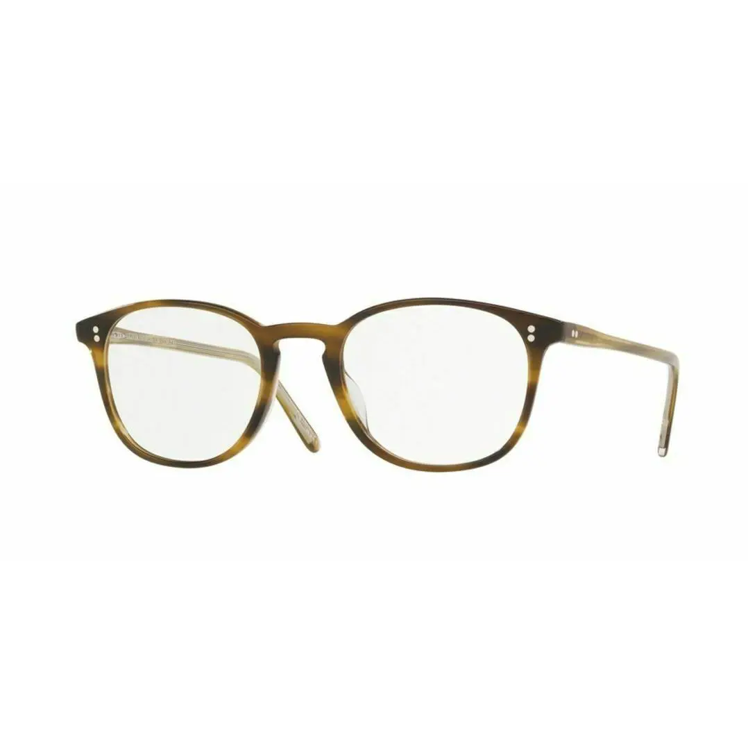 Oliver Peoples 0OV5397U 1318 Finley Vintage Semi Matte Moss Eyeglasses - Frame: Brown, Lens: Clear