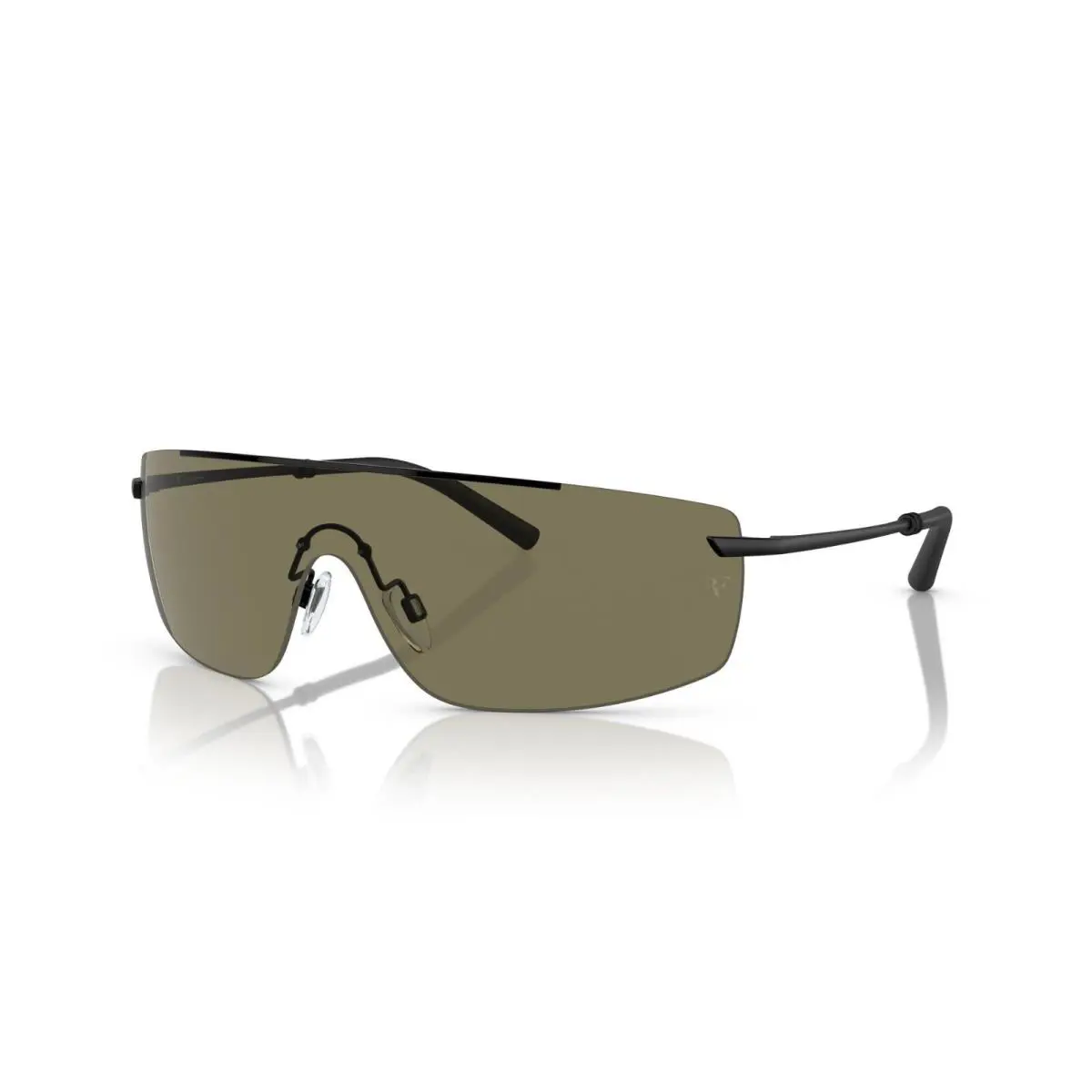 Oliver Peoples R-5 OV 1344S Semi Matte Black/G-15 Green 506/22 Sunglasses - Frame: Semi Matte Black, Lens: G-15 Green