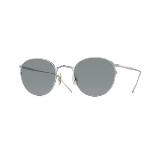 0OV1311ST G. Ponti 4 5036R5 Silver/ash Bluewash Unisex Sunglasses by Oliver Peoples
