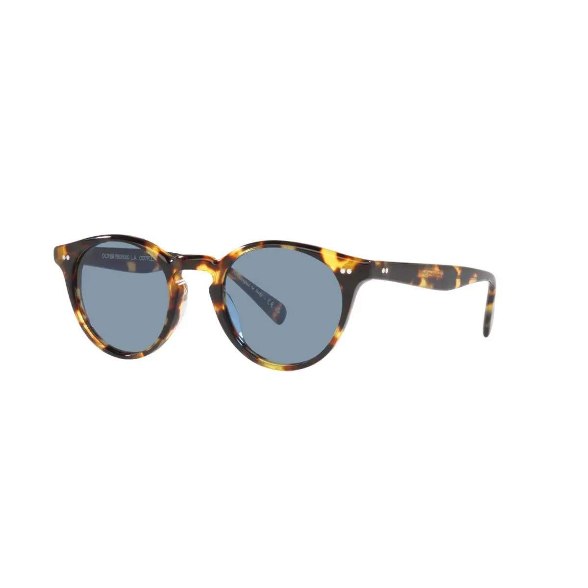 Oliver Peoples Romare Sun OV 5459SU Vintage Havana/blue 140756 50mm Sunglasses - Frame: Vintage Havana, Lens: Blue