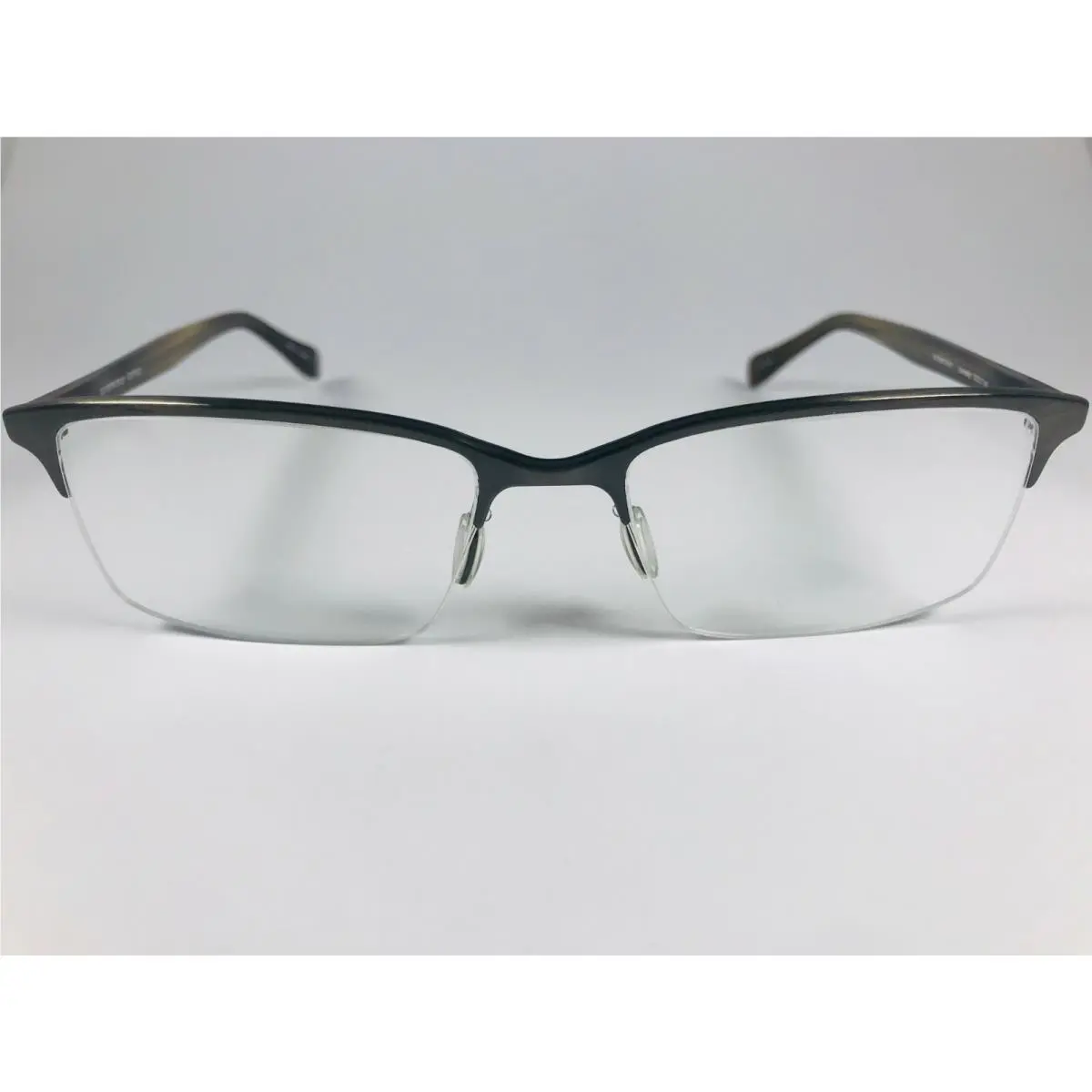 Oliver Peoples Eyeglasses 1088T 5016 Donnelly Olive Gunmetal 53 Titanium