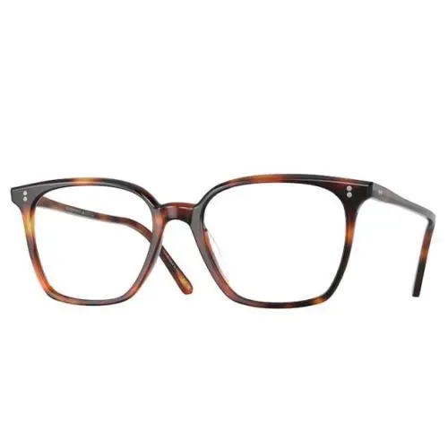 Oliver Peoples 0OV5488U Rasey 1007 Dark Mahogany Square Unisex Eyeglasses