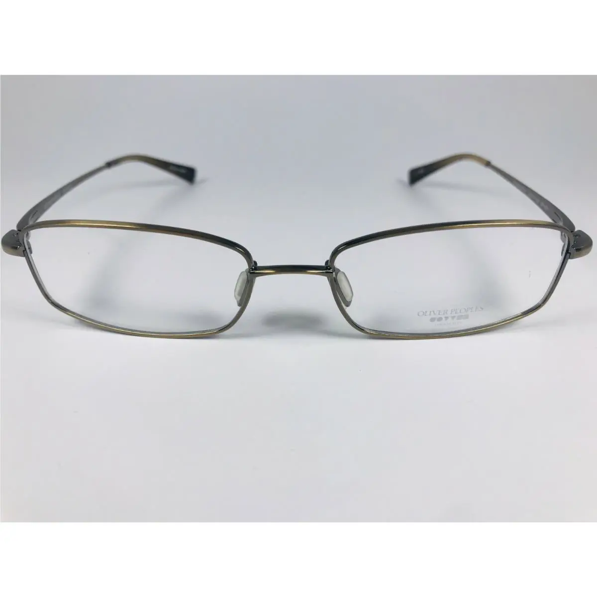 Oliver Peoples Eyeglasses OP 671 Bkc Titanium 100 Chrome 53mm