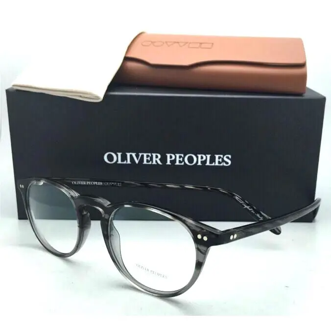 Oliver Peoples Eyeglasses Riley R Strm OV 5004 1002 47-20 Storm Grey Frames