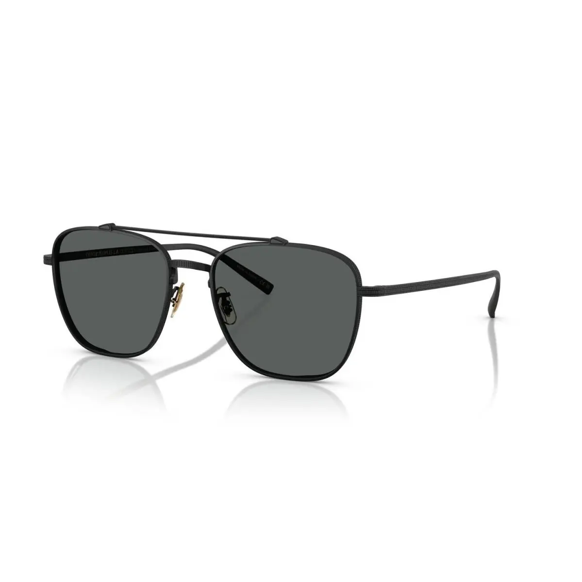 Avison OV 1349ST Matte Black/midnight Express Polar Sunglasses by Oliver Peoples