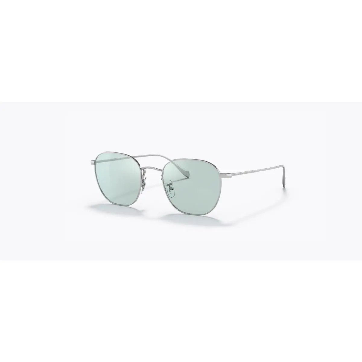 Oliver Peoples Eyeglasses OV1305 5063 49 Clyne Rx Brushed Silver Optical Frame