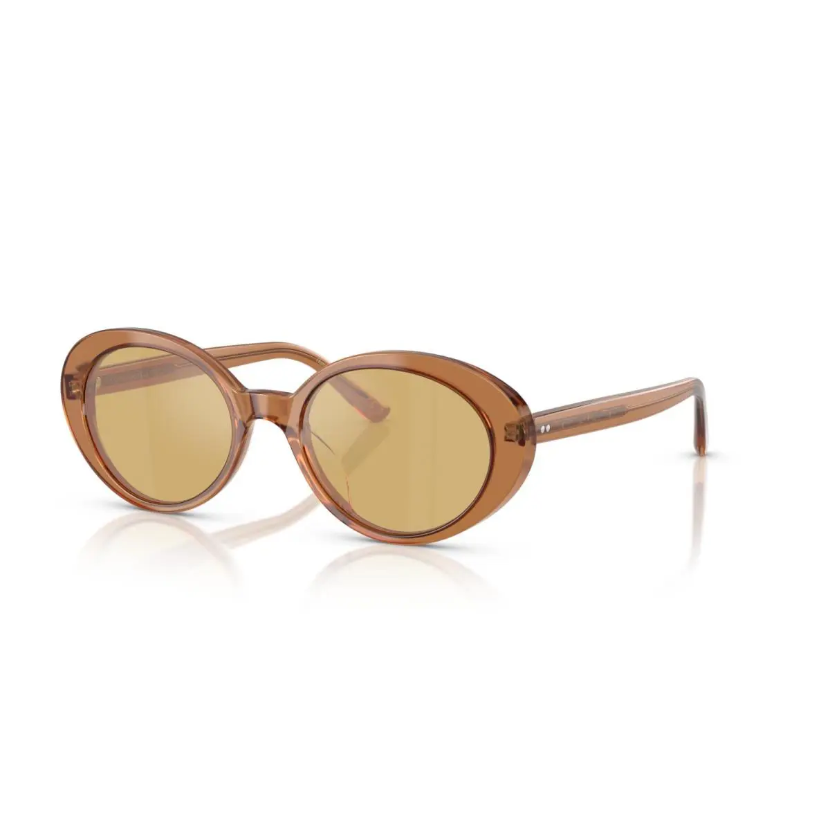 Oliver Peoples Lumar OV 5565SU Carob/yellow 1783/0F Sunglasses - Frame: Carob, Lens: Yellow