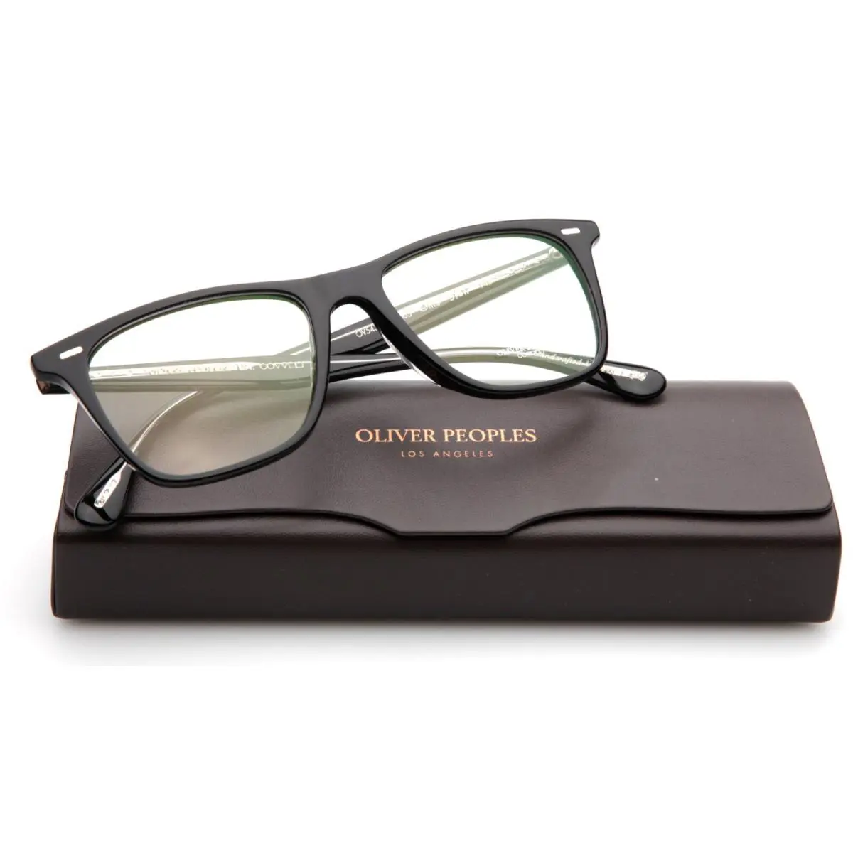 Oliver Peoples OV5437U 1005 Ollis Black Eyeglasses 51-17-145mm Italy - Frame: Black