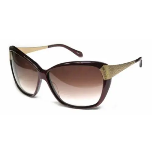Oliver Peoples Skyla Roc Raspberry Gold / Spice Brown Gradient Sunglasses