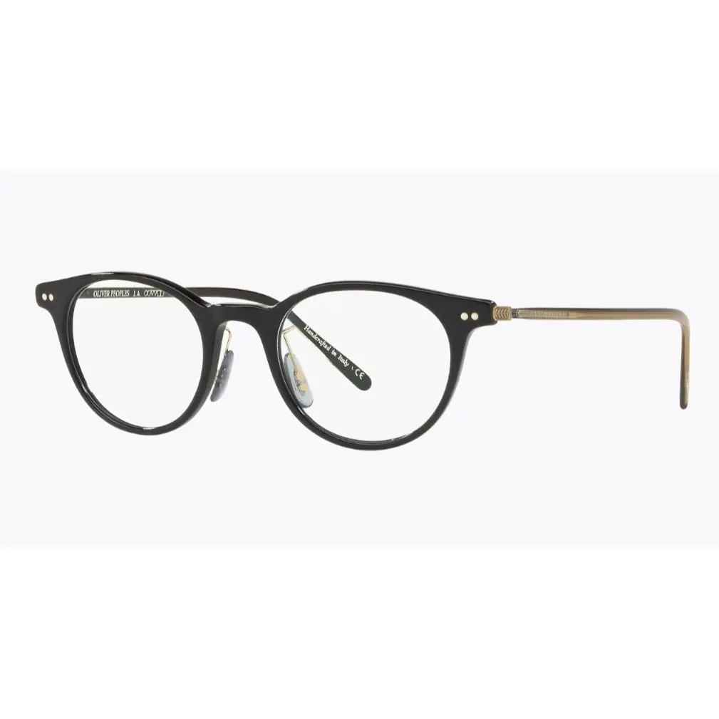 Oliver Peoples Elyo Eyeglasses OV5383 1005 46-20-145 Black