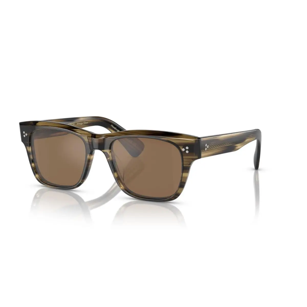 Birell Sun OV 5524SU Olive Green/cognac 1719/G8 Sunglasses by Oliver Peoples