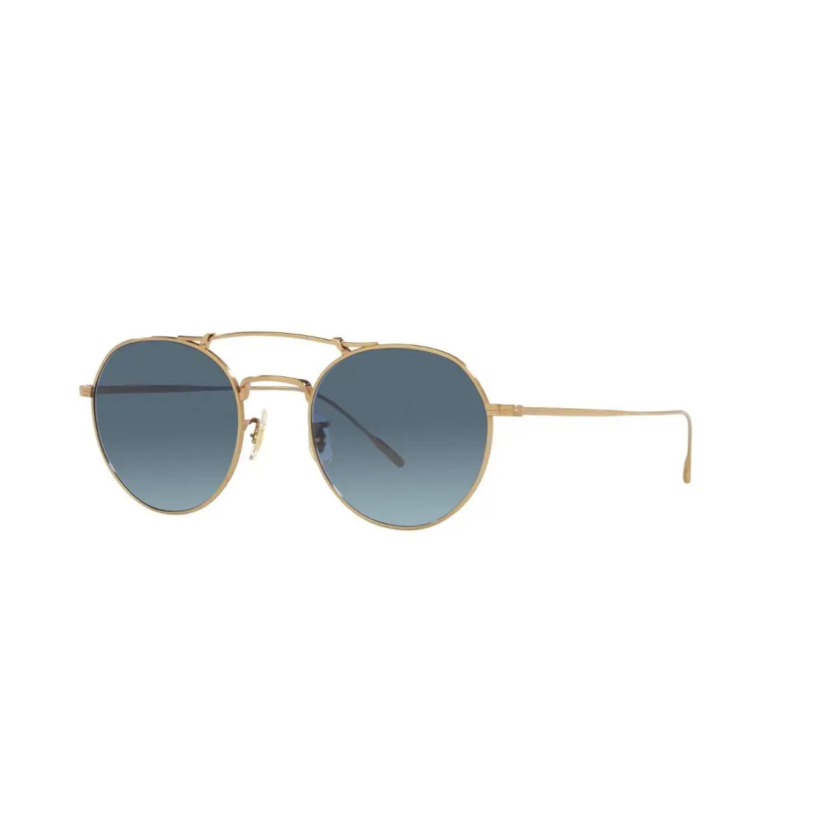 Oliver Peoples Reymont OV 1309ST Gold/marine Shaded 5292/Q8 Sunglasses - Frame: Gold, Lens: Marine Shaded