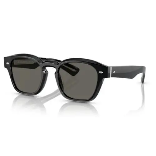 0OV5521SU Maysen 1492R5 Black/carbon Grey Square Men`s Sunglasses by Oliver Peoples