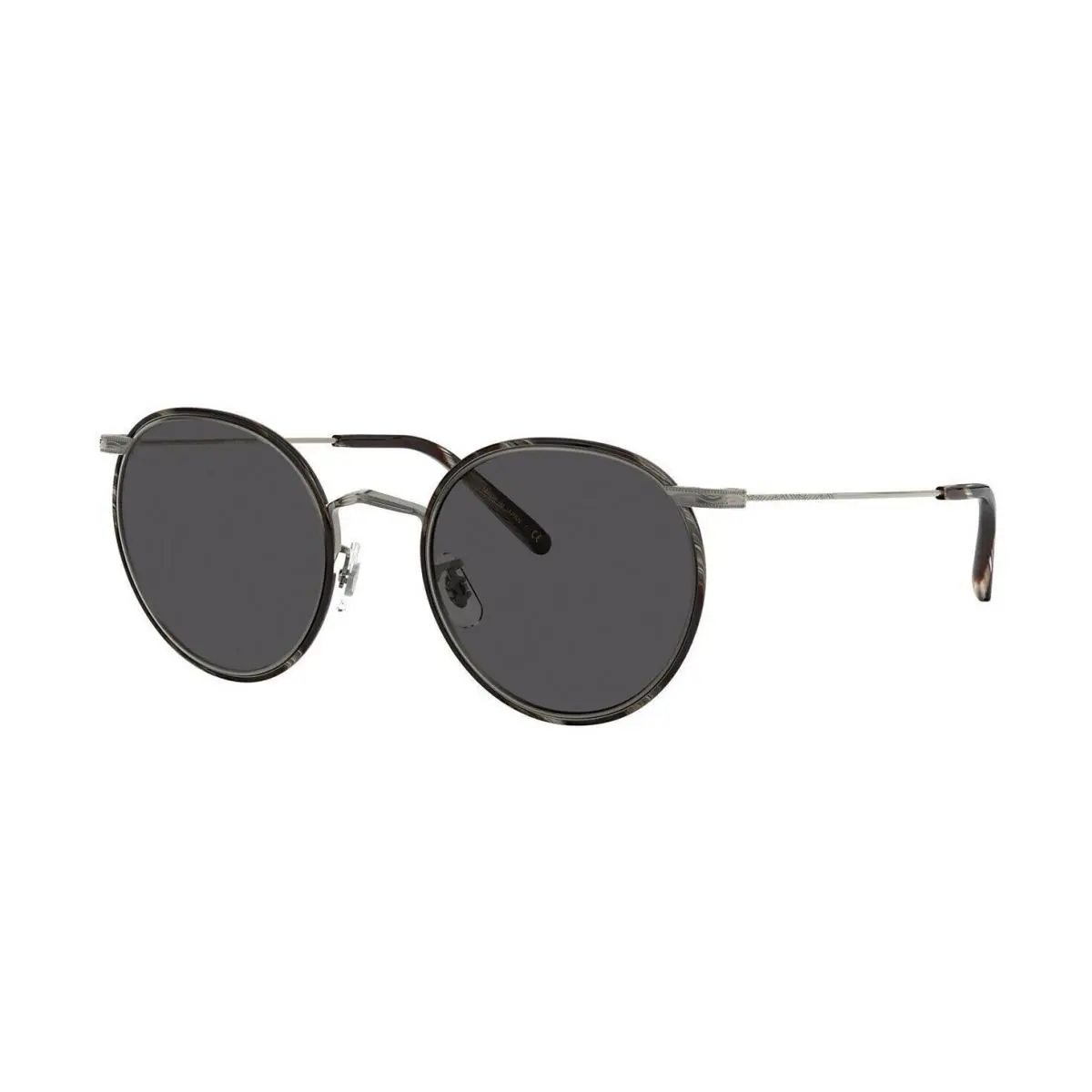 Oliver Peoples Casson OV1269ST 5076R5 49Pewter Black Horn/carbon Grey Sunglasses