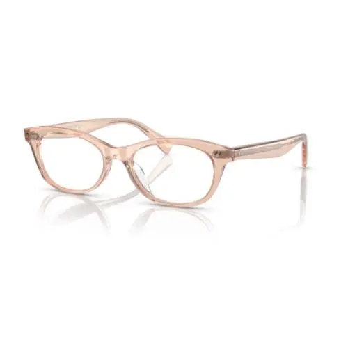 0OV5503U 1758 Transparent Pink Round 51mm Women`s Eyeglasses by Oliver Peoples