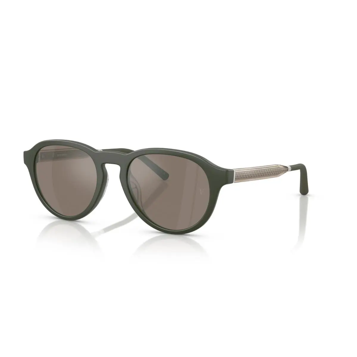 OV 5557SU Green Smoke/sierra Flash Mirror 7006/7I Sunglasses by Oliver Peoples