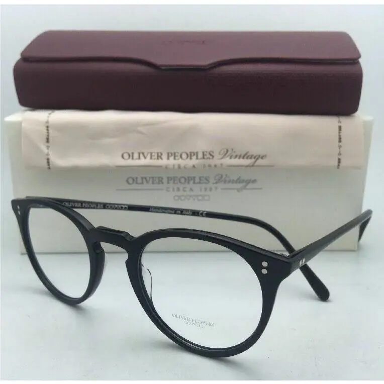 Oliver Peoples Vintage Eyeglasses O`malley OV 5183 1005L 45-22 Black Frames