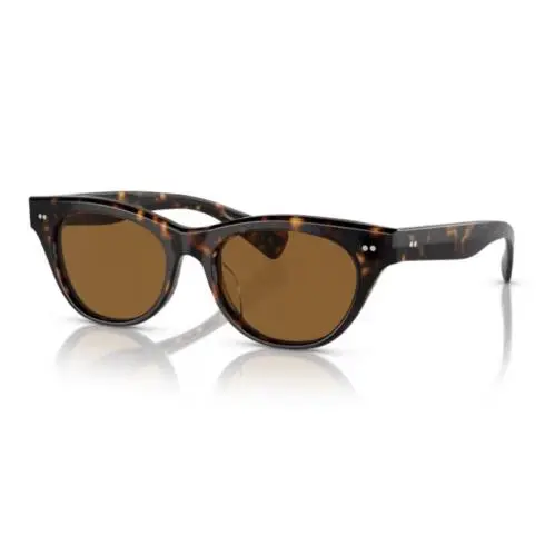 Avelin 0OV5541SU 100953 Havana/true Brown Women`s Sunglasses by Oliver Peoples