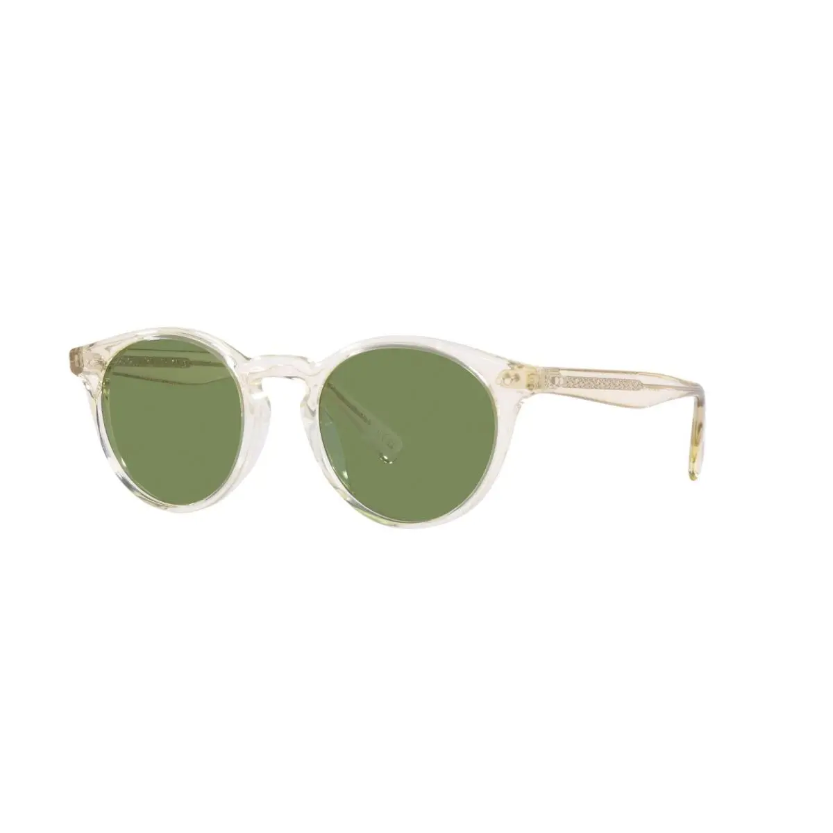 Oliver Peoples Romare Sun OV 5459SU Pale Citrine/jade Polarized 48mm Sunglasses - Frame: Pale Citrine, Lens: Jade Polarized