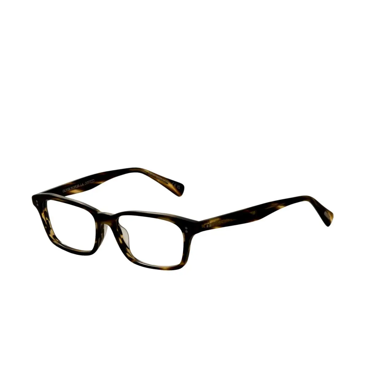 Oliver Peoples Unisex 52mm Semi Cocobolo Opticals OV5501U-1474-52 - Frame: Brown, Lens: No Color, Other Frame: Semi Cocobolo