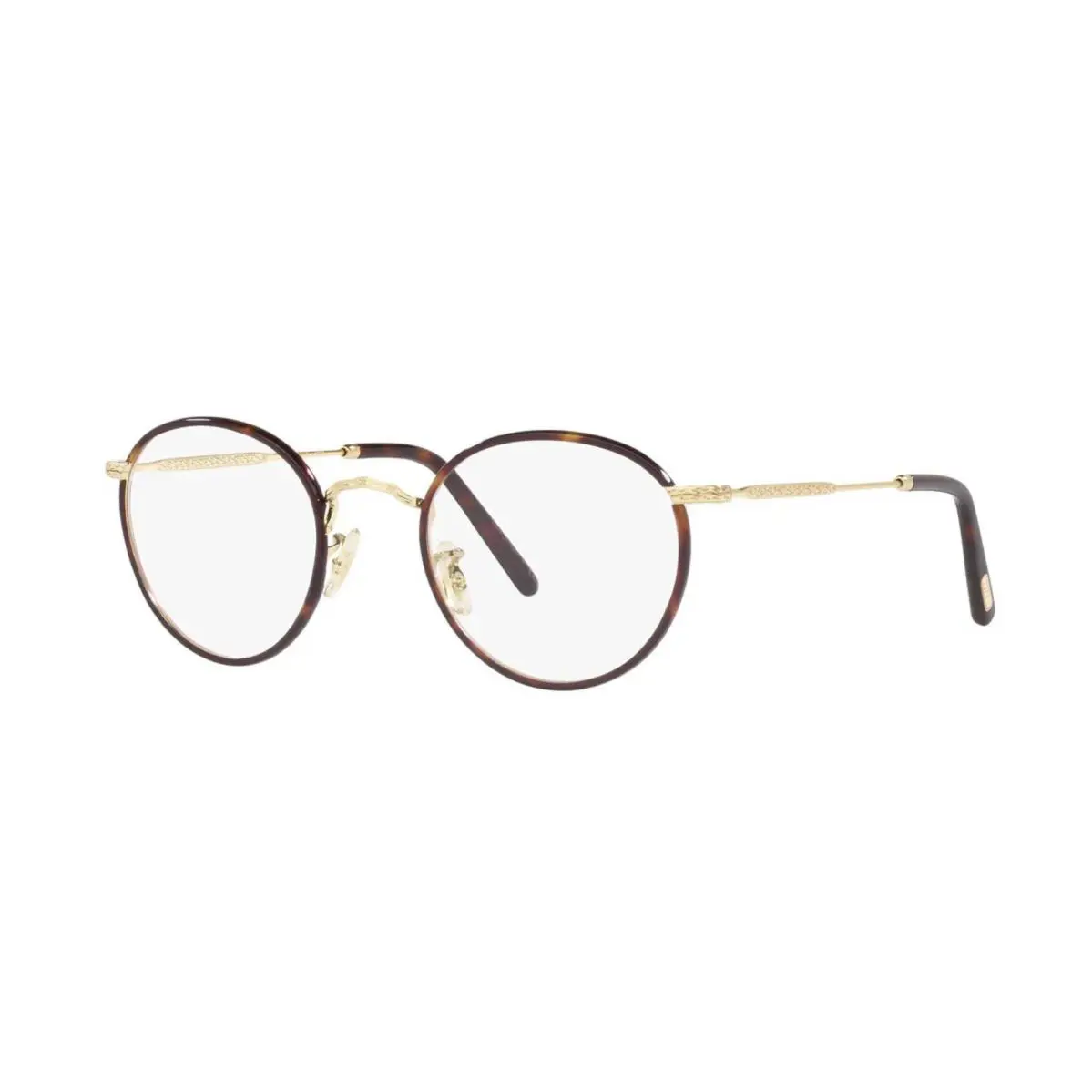 Oliver Peoples Carling OV 1308 Brushed Gold Havana 5245 Eyeglasses - Frame: Brushed Gold Havana