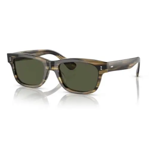 Rosson Sun 5540SU 171952 Olive Smoke/green Men`s Sunglasses by Oliver Peoples