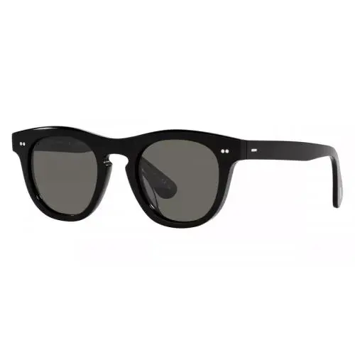 Oliver Peoples Rorke Women`s 47mm Black Sunglasses OV5509SU-1731R5-47 - Frame: Black, Lens: Grey, Other Frame: Black